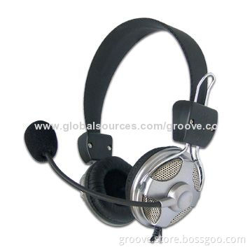 Computer Headset/Headphones with More than 60dB S/N Ratio and 100mW Rated Power